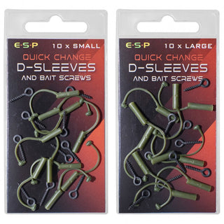 ESP D-Sleeve Large - Pack of 10 with Bait Screws (ETAE02)