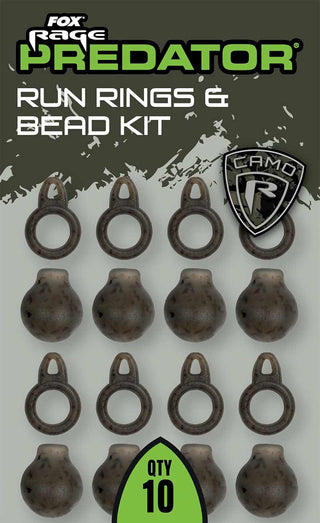 Fox Predator Run Rings & Bead Kit 10pk