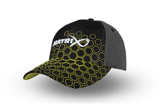Matrix Hex Print Baseball Caps
