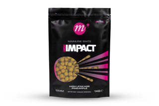 Mainline Hi Impact Shelf Life Boilies 15mm 1kg - High Leakage Pineapple