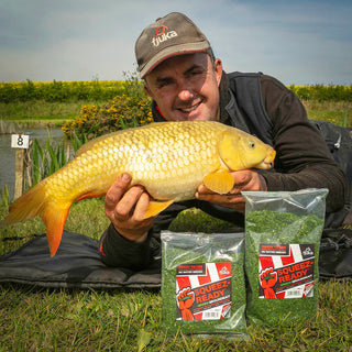 Fjuka Squeeze-Ready Green Groundbait 500g
