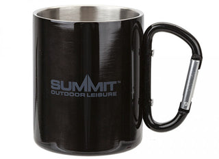 Summit 300ml Carabiner Handled Mug Black