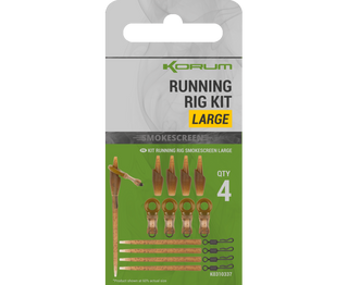 Korum Smokescreen Running Rig Kit Large