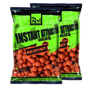 Rod Hutchinson Instant Attractor Boilies 14mm 1kg Mega Tutti Frutti