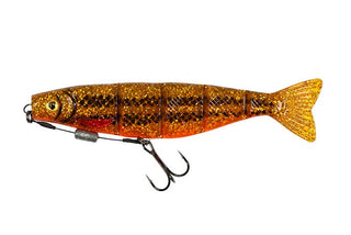 Fox Rage Loaded Jointed Pro Shad 18cm UV Goldie