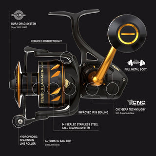 Penn Slammer 3500 IV Spinning Reel