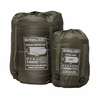 Prologic Element Comfort Sleeping Bag & Thermal Camo Cover