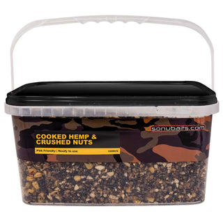 Sonubaits Cooked Hemp & Crushed Nuts Spod Mix 2.5kg
