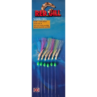 Red Gill Lumi Sabiki Rigs
