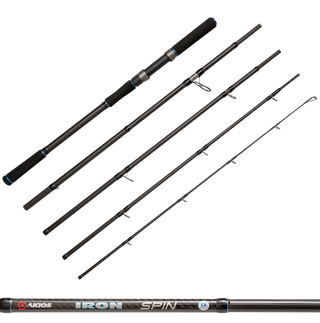 Akios Ironspin Travel Spin 11ft6 5pcs Rod