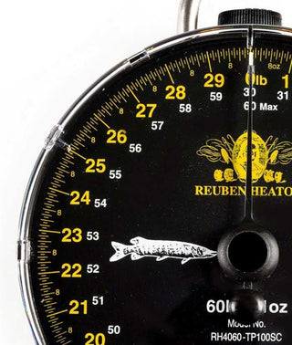 Reuben Heaton Scale dial close up