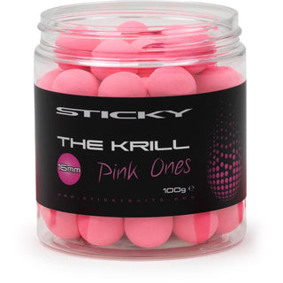 Sticky Baits The Krill Pop Ups Pink 14mm - Taskers Angling
