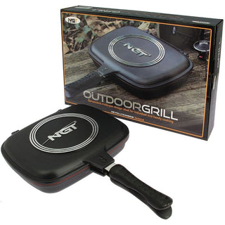 NGT Double Grill Pan Non Stick - Taskers Angling