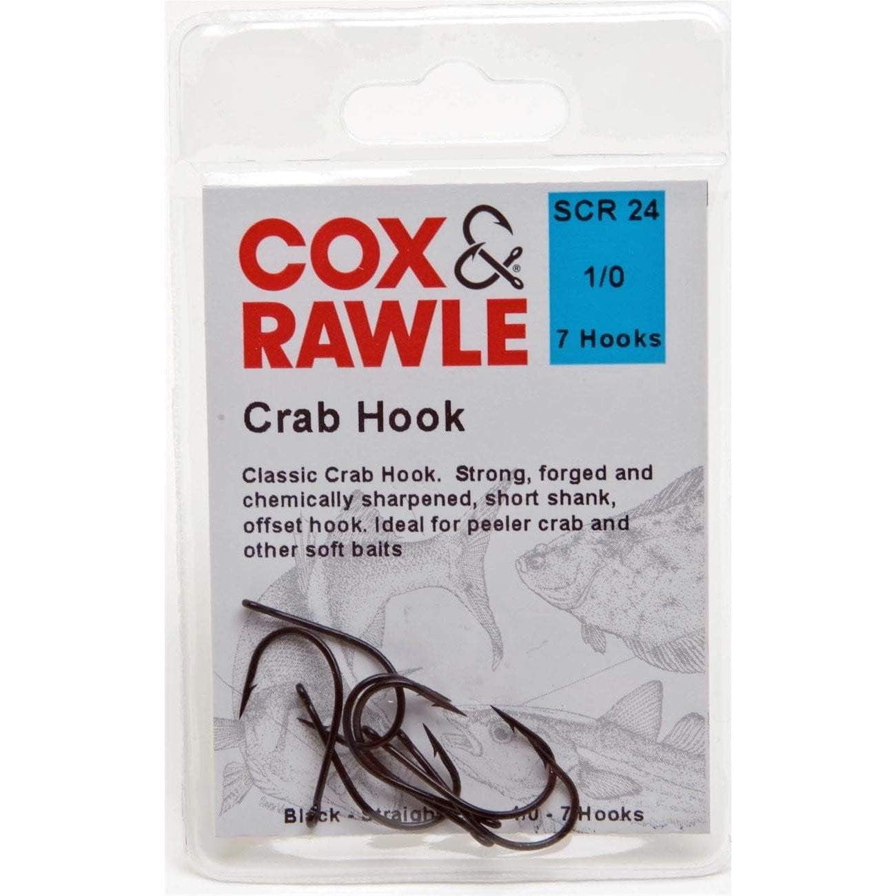 crab fish hooks Cox & Rawle Crab Hook – Taskers Angling