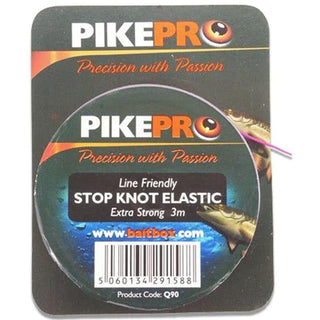 PikePro Stop Knot Elastic 3m - taskers-angling