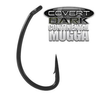 Gardner Covert Dark Continental Mugga Hooks Barbed - taskers-angling