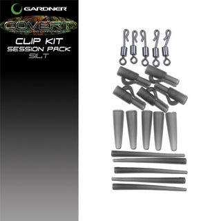 Gardner Covert Clip Kit Session Pack(Solid Colours) - Taskers Angling