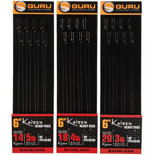 Guru Kaizen Pole Rigs 6" Size 18 (0.13mm) - Taskers Angling