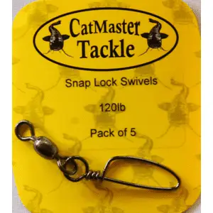 CatMaster Heavy Duty Snap Lock Swivels - taskers-angling