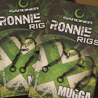 Gardner Ronnie Rigs Barbless - taskers-angling