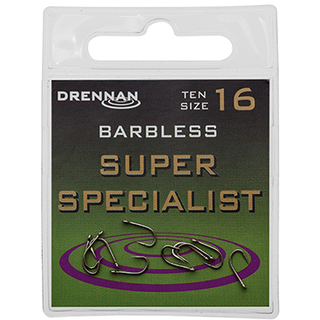 Drennan Super Specialist Barbless Eyed - Taskers Angling