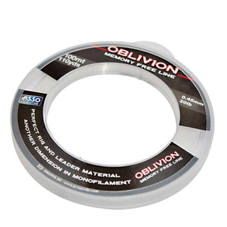 Asso Oblivion Line 100m Clear - taskers-angling