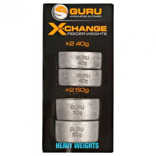 Guru X-Change Distance Feeder - Spare Weight Pack - D - Taskers Angling
