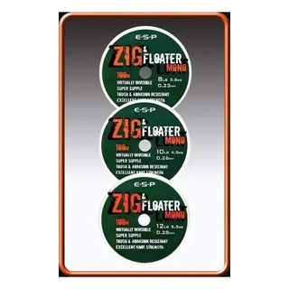ESP Zig & Floater Mono 100m - taskers-angling