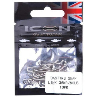 Icon Casting Snap Link 80lb - taskers-angling