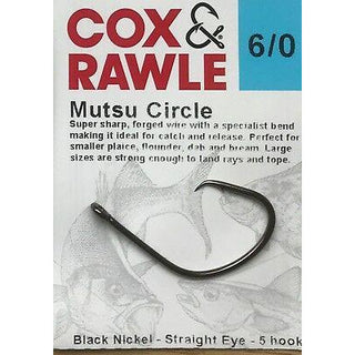 Cox & Rawle Mutsu Circle Hooks - Taskers Angling