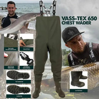 Vass-Tex 650 Series PVC Chest Wader - Taskers Angling