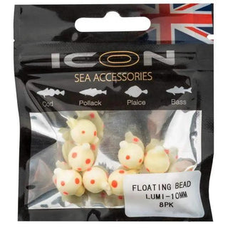 Icon Floating Beads 8mm - taskers-angling