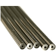 CatMaster Stiff Boom Tubing Black 1.5mm Bore 300mm x 3mm - taskers-angling