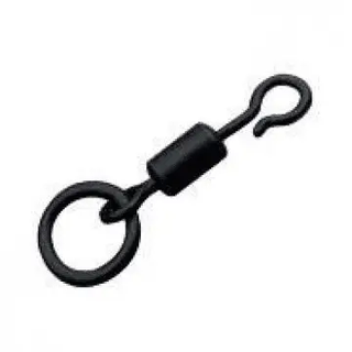 Korda Quick Change Ring Swivel Round Size 11 - taskers-angling