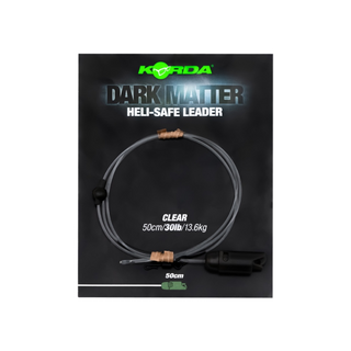 Korda Dark Matter Leader Heli-Safe 30lb 50cm - Taskers Angling