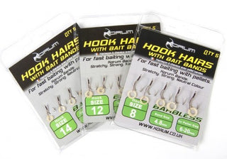 korum Hook Hairs with Bait Bands