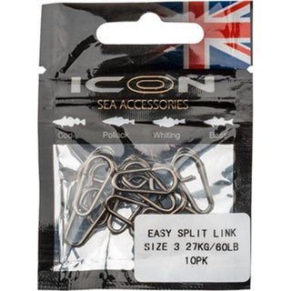 Icon Easy Split Link 60lb - Taskers Angling