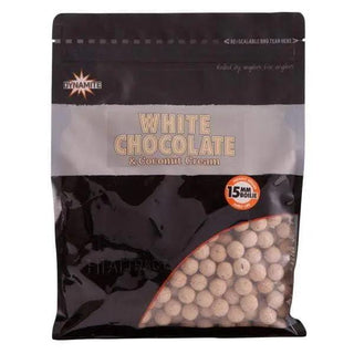 Dynamite Baits White Chocolate Boilies 15mm 1kg - taskers-angling