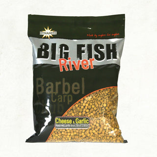 Dynamite Big Fish River Pellets – Cheese & Garlic - Taskers Angling