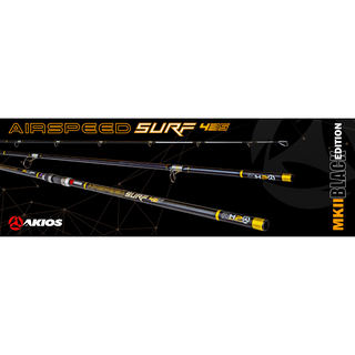 Akios Airspeed 435 Black Edition 4.35m/14.5ft 112-224g - Taskers Angling