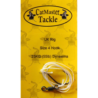 CatMaster Standard Rig to 50kg (110lb) Dyneema - taskers-angling