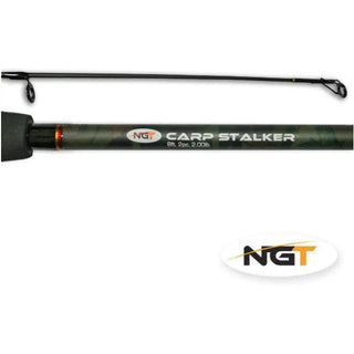 NGT Carp Stalker Rod 8ft Camo - taskers-angling
