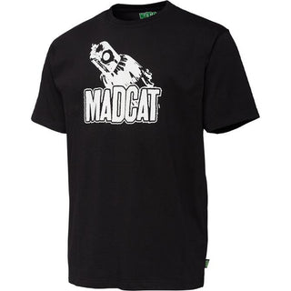 Madcat Clonk T-Shirt - Black Caviar - Taskers Angling