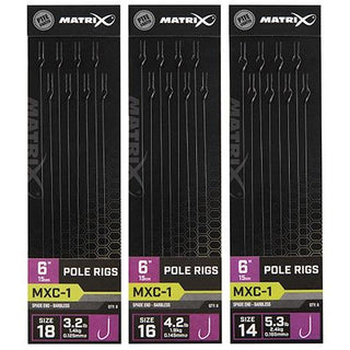 Matrix MXC-1 Pole Rigs 15cm/6in. - Taskers Angling