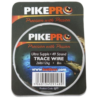 PikePro Trace Wire 49 Strand 8m - taskers-angling