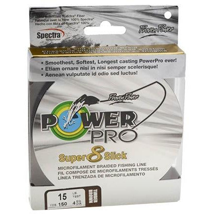 PowerPro Super 8 Slick V2 Braid Moon Shine 275M - 0.15mm/10kg