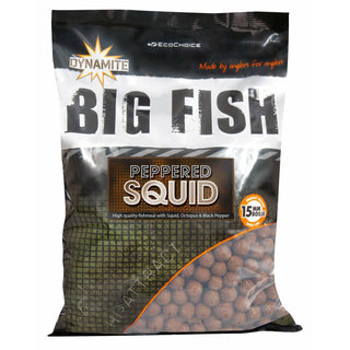 Dynamite Baits Peppered Squid Boilies 15mm 1kg