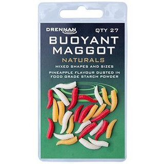 Drennan Buoyant Maggot-natural - Taskers Angling