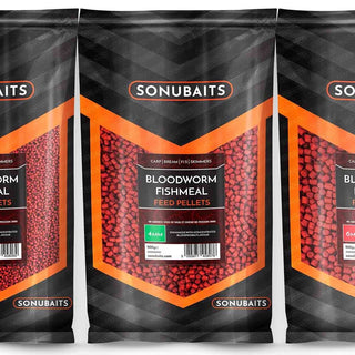 Bloodworm Fishmeal Feed Pellet - taskers-angling