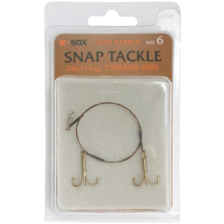 E-SOX Snap Tackle (Semi Barbed) - Taskers Angling